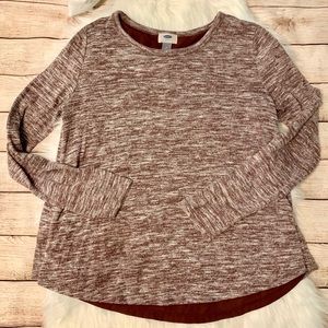 Old Navy Split Back Tunic Top